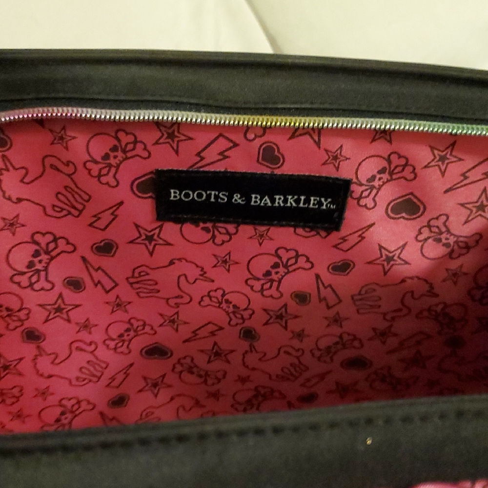 Boots & Barkley Pink Patterned Cat Carrier Lining